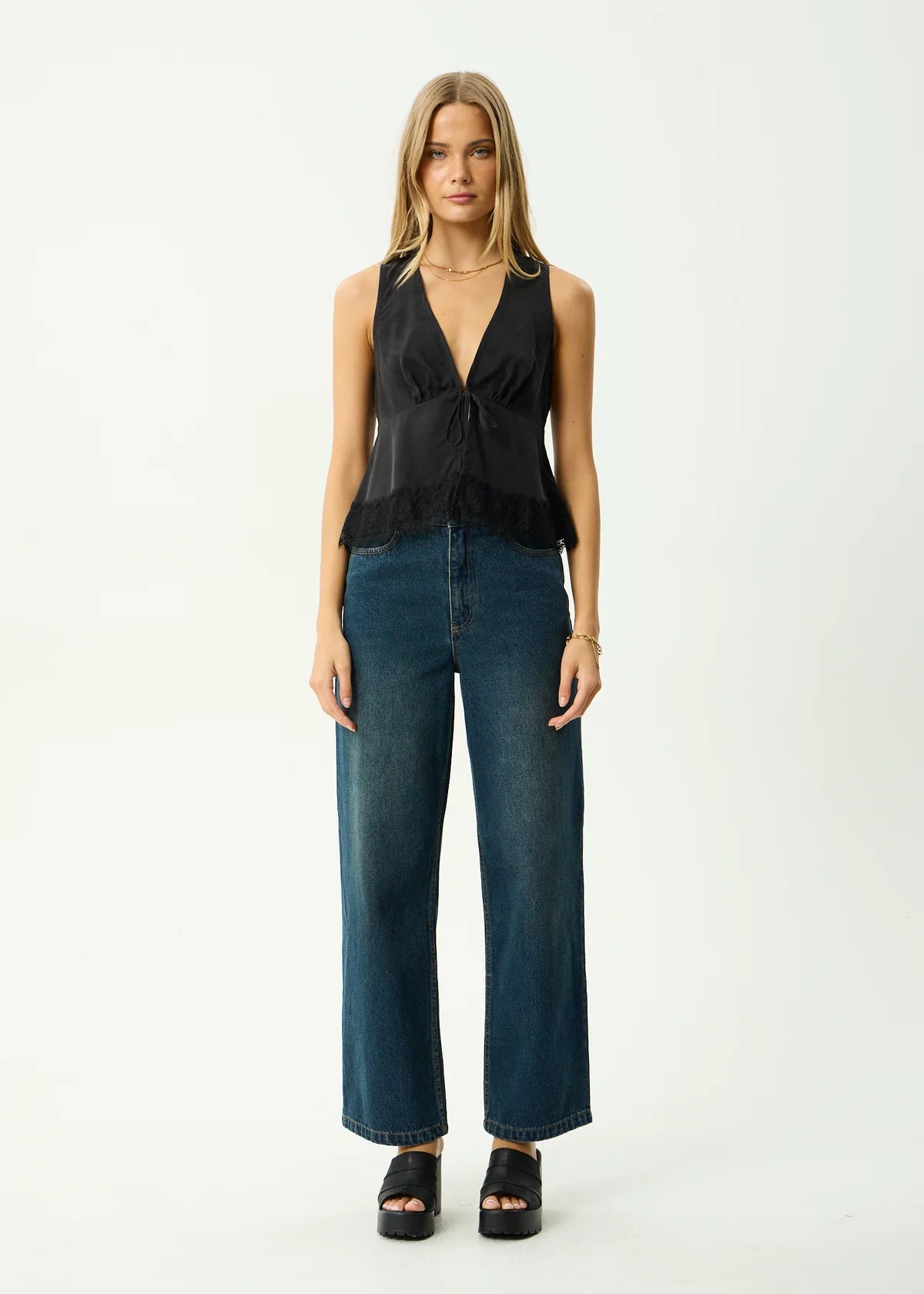 SINCLAIR CUPRO TIE TOP