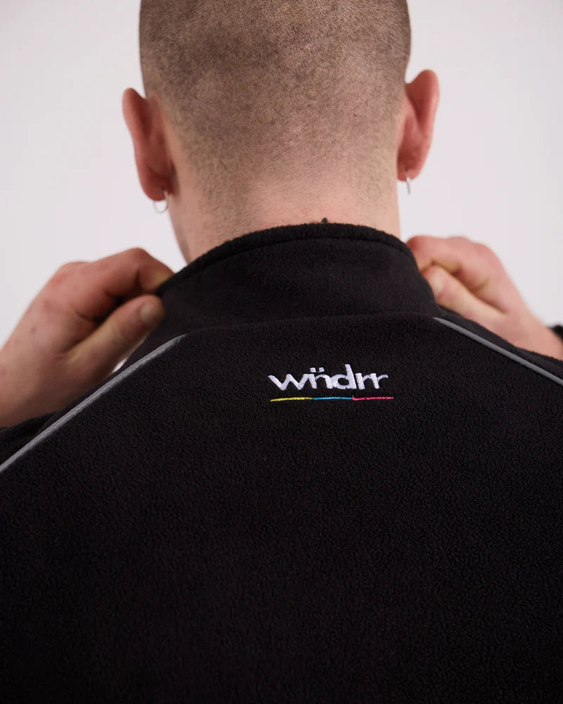 COLLECTIVE 1/4 ZIP POLAR FLEECE SWEAT