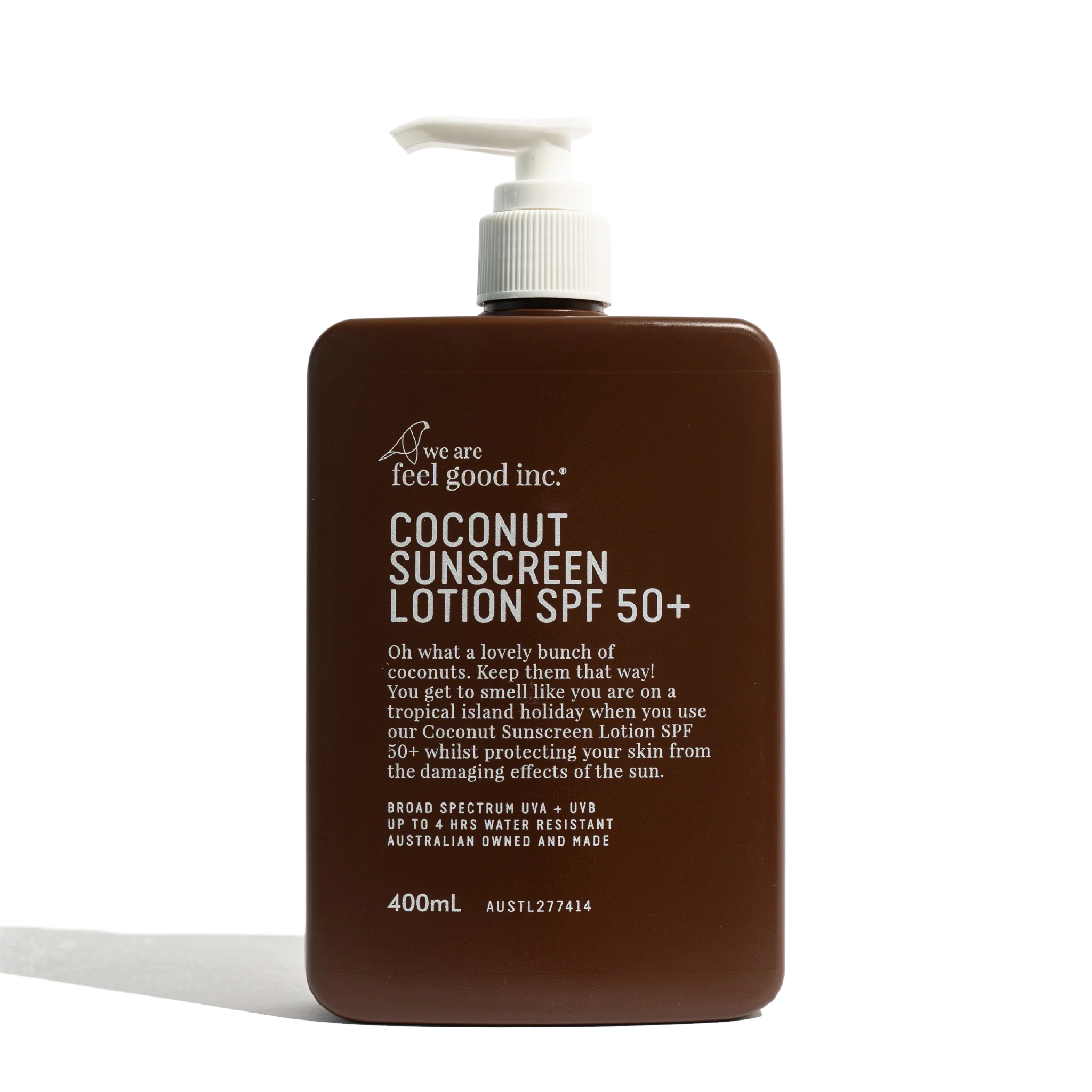 COCONUT SUNSCREEN LOTION SPF50+ 400ml