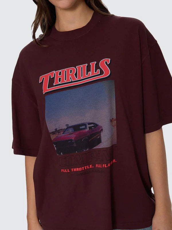 FULL THROTTLE OVERSIZED TEE