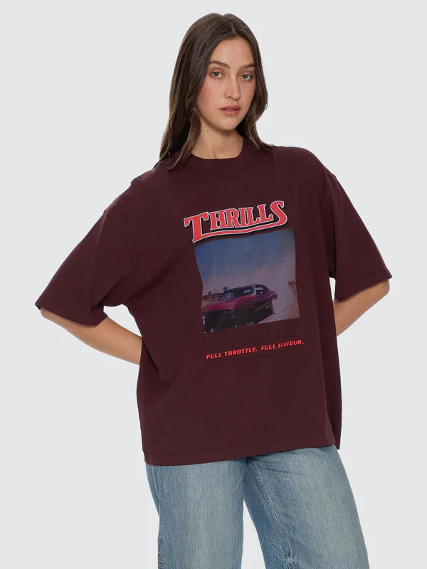 FULL THROTTLE OVERSIZED TEE