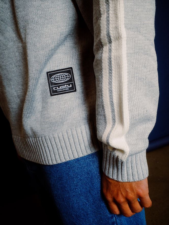 WHITE LINES 2.0 KNITTED CREW
