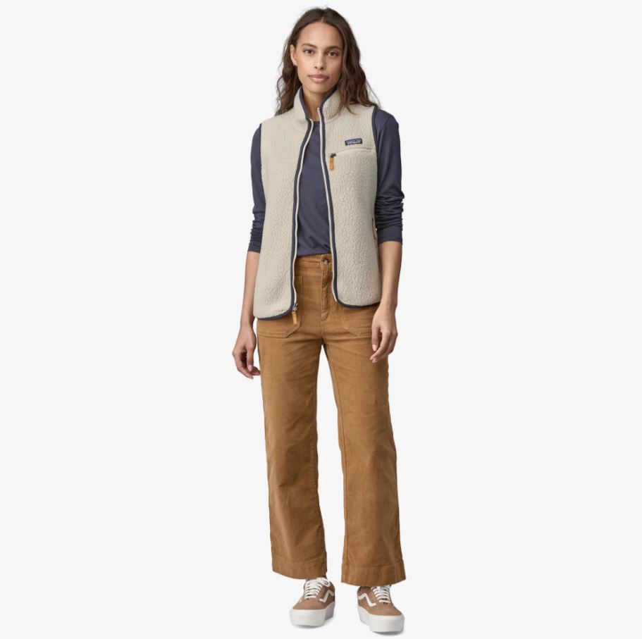 W'S RETRO PILE VEST