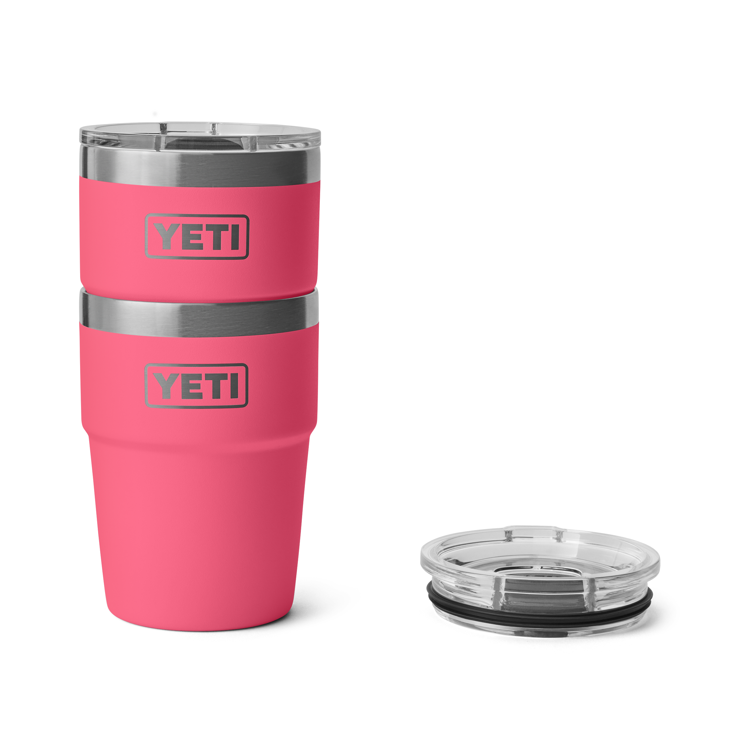 Yeti Tropical Pink Coffee Cup 16oz Stackable