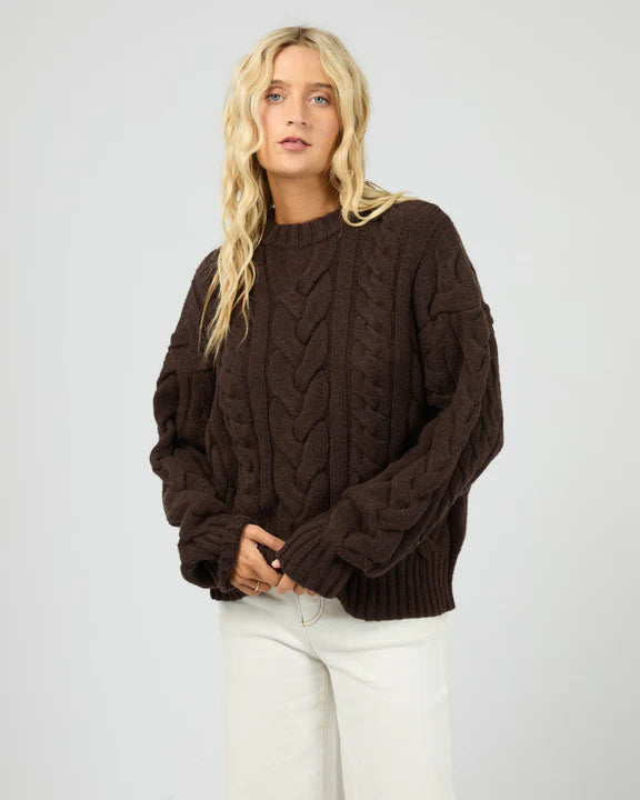 HIGGINS CABLE KNIT