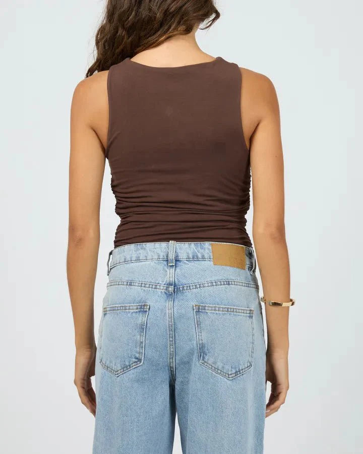 ATLAS HALTER BODYSUIT