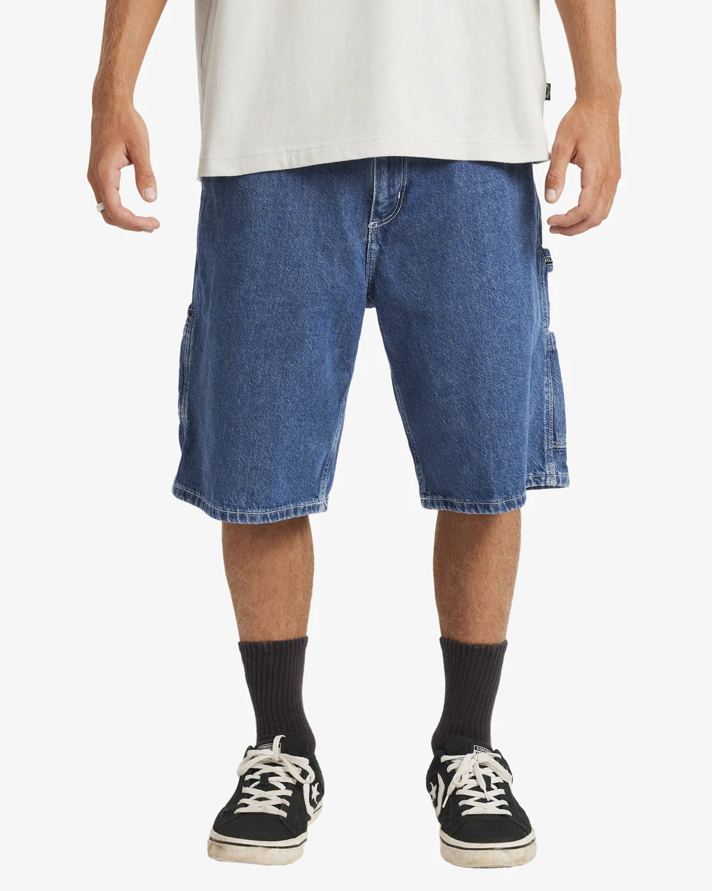 BAD DOG DENIM SHORTS