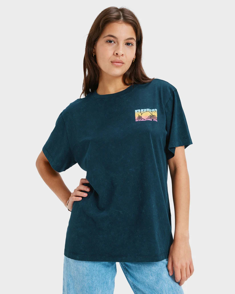 SUNNYOVERSIZE OPTIC WASH T-SHIRT