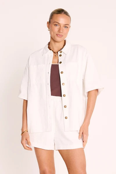 white button jacket