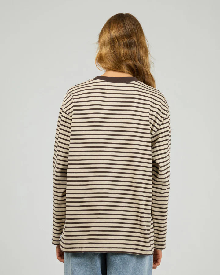 FOUNDATION STRIPE L/S TEE