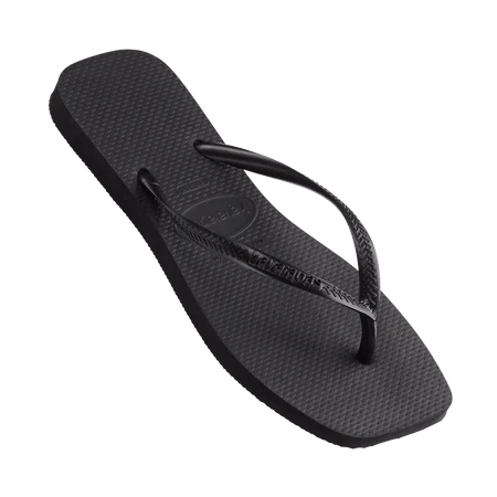 SLIM SQUARE TOE THONGS