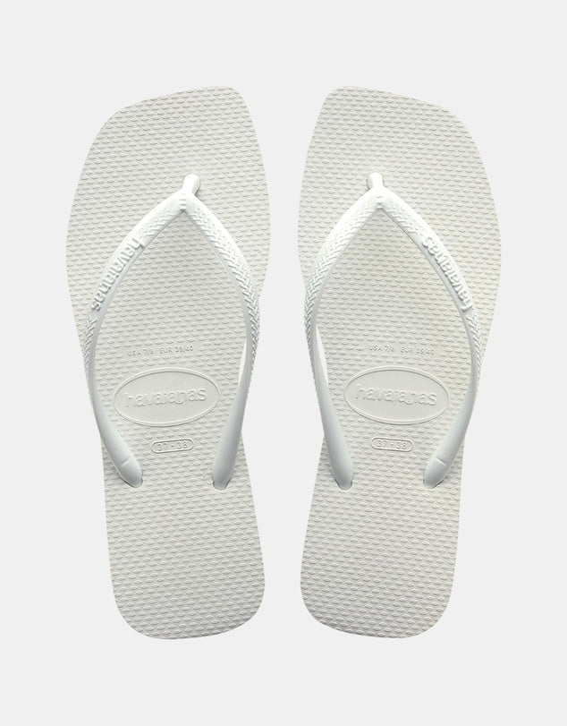 SLIM SQUARE TOE THONGS
