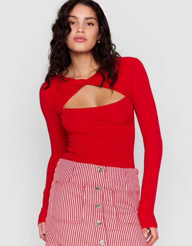 ROSA TWIST FRONT TOP