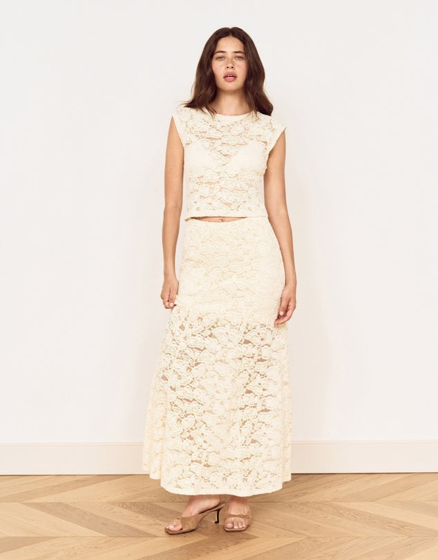 OPHELIA LACE MAXI SKIRT