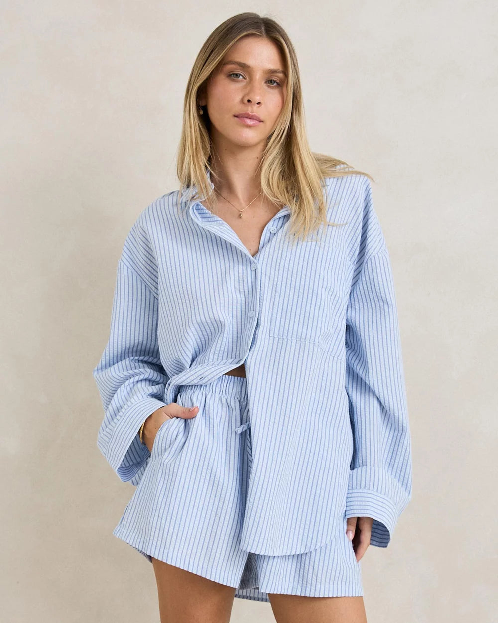 OVERSWIM STRIPE SHIRT