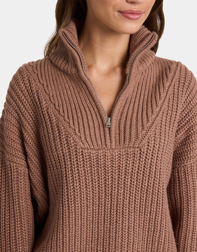 SO COZY HALF ZIP