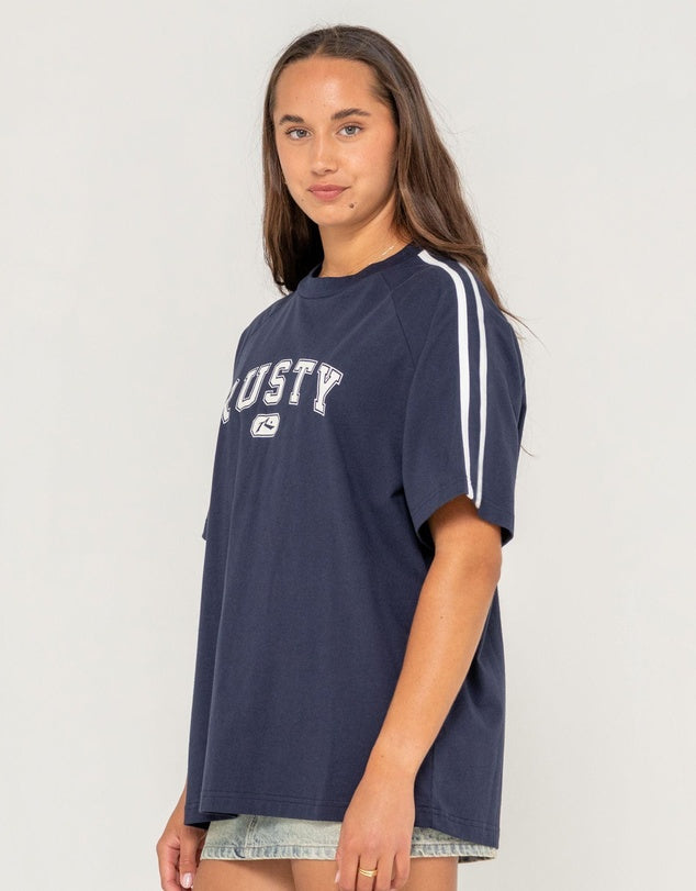ALL SAINT COLLEGIATE OG OVERSIZE TEE