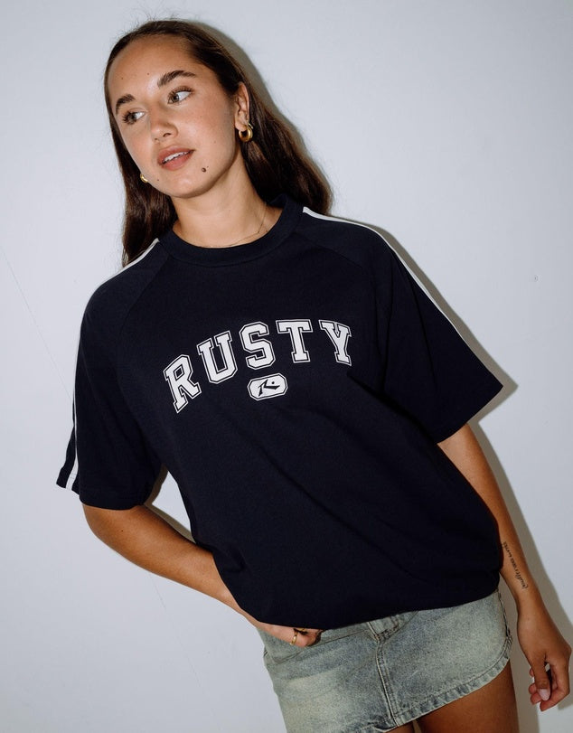 ALL SAINT COLLEGIATE OG OVERSIZE TEE