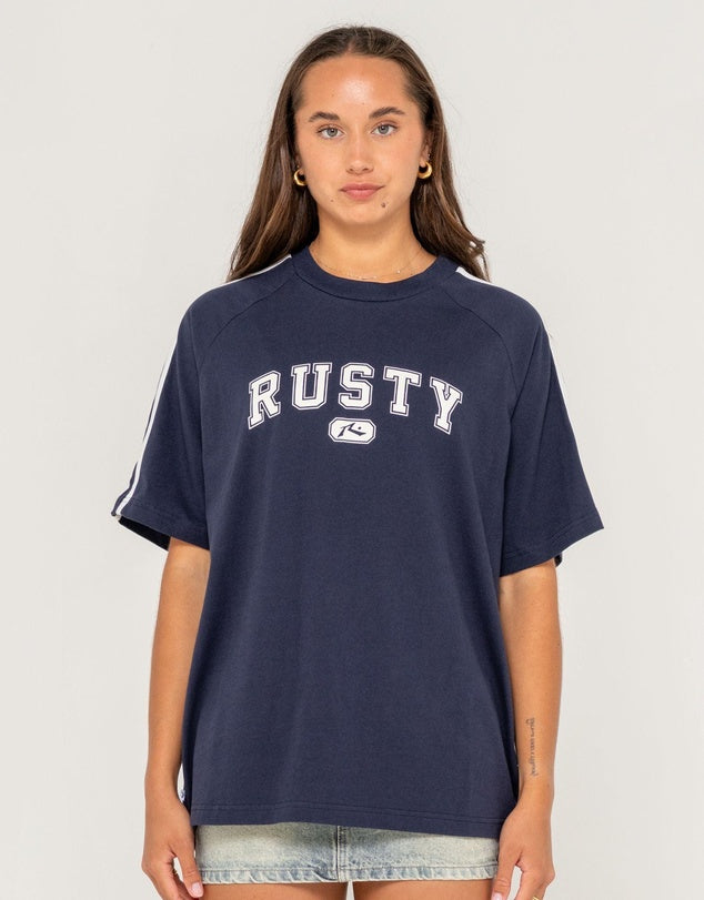 ALL SAINT COLLEGIATE OG OVERSIZE TEE