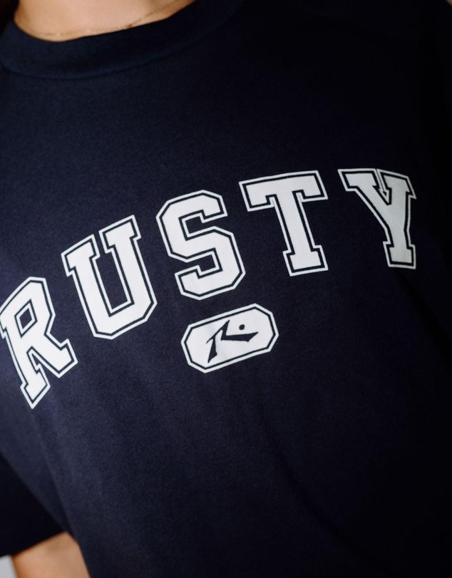 ALL SAINT COLLEGIATE OG OVERSIZE TEE