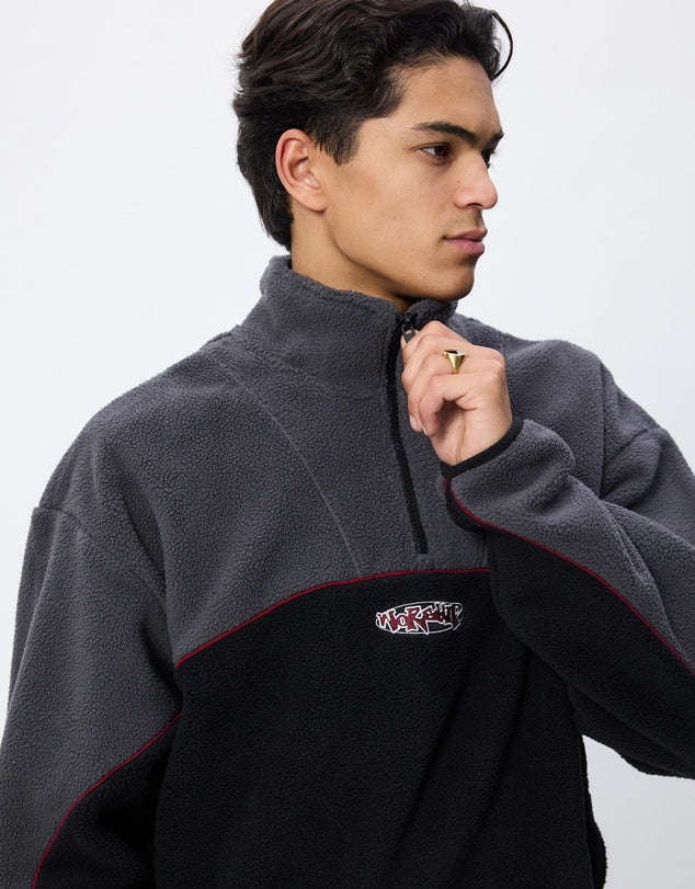 Wyldstyle Quarter Zip Sherpa Fleece
