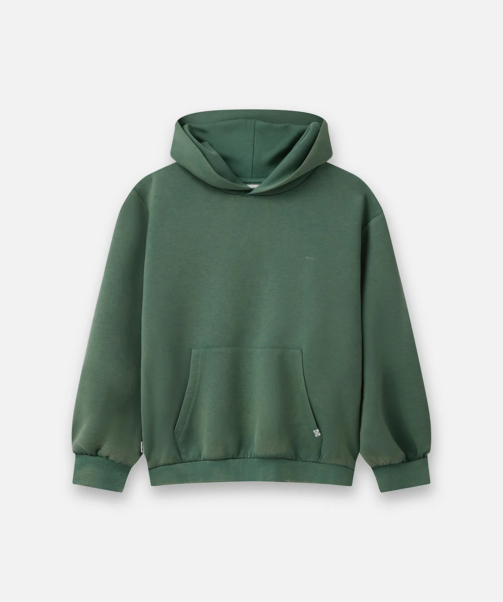 Indi kids wash green hoodie