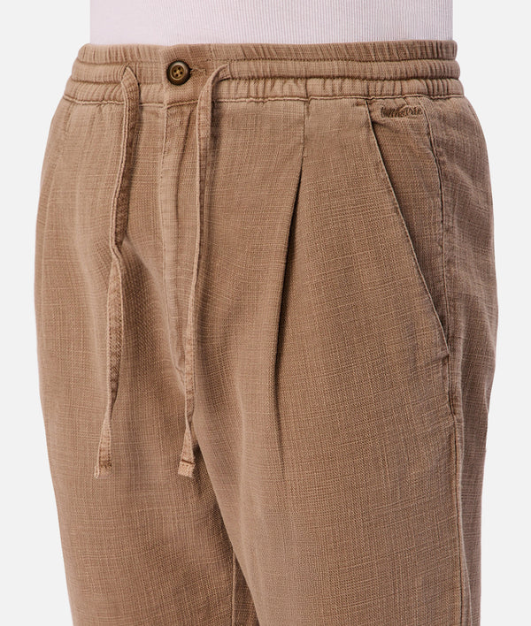 cotton linen textured pant