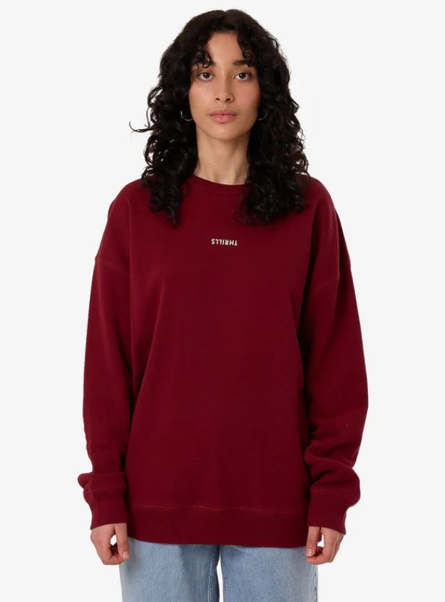 MINIMAL THRILLS SLOUCH CREW