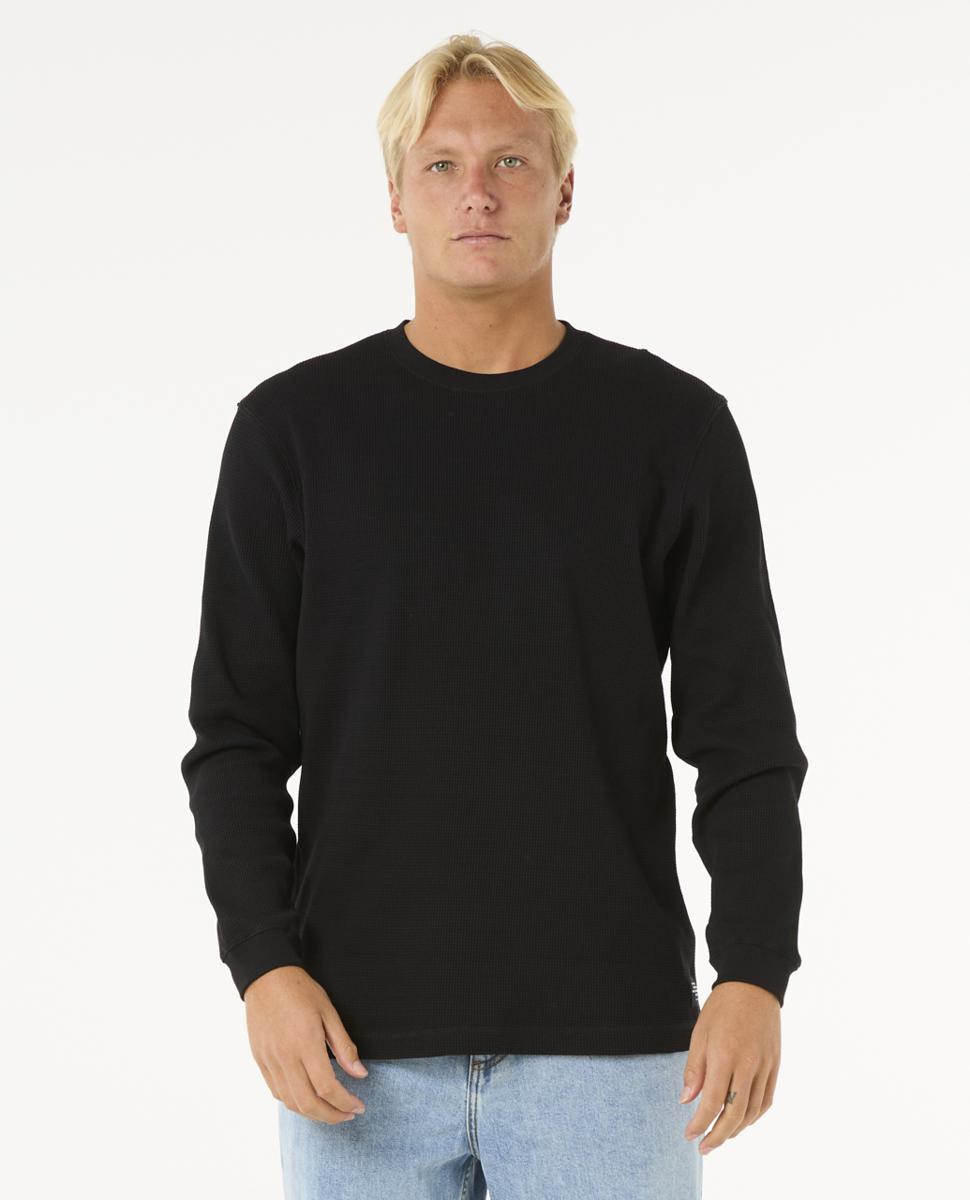 RAW ENERGY WAFFLE LS TEE