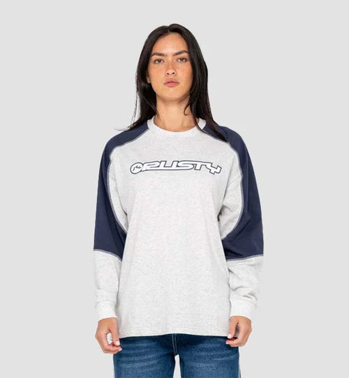 TIMMY TARGET CONTRAST L/S TEE
