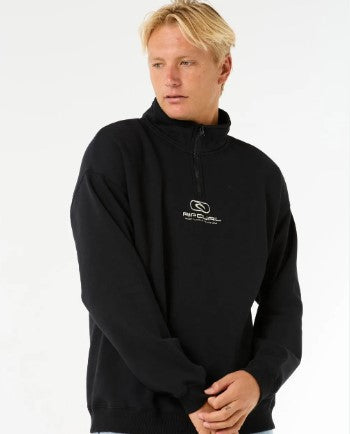 PILL ICON 1/4 ZIP CREW