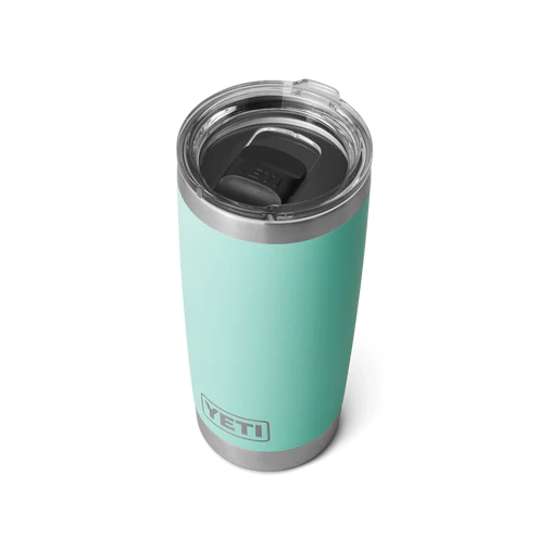 rambler 20oz tumbler with magslider lid seafoam yeti