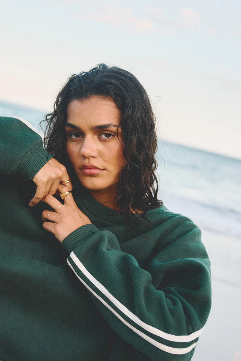 CONTRAST SWEATSHIRT