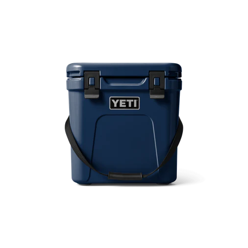 roadie 24 hard cooler, navy, yeti