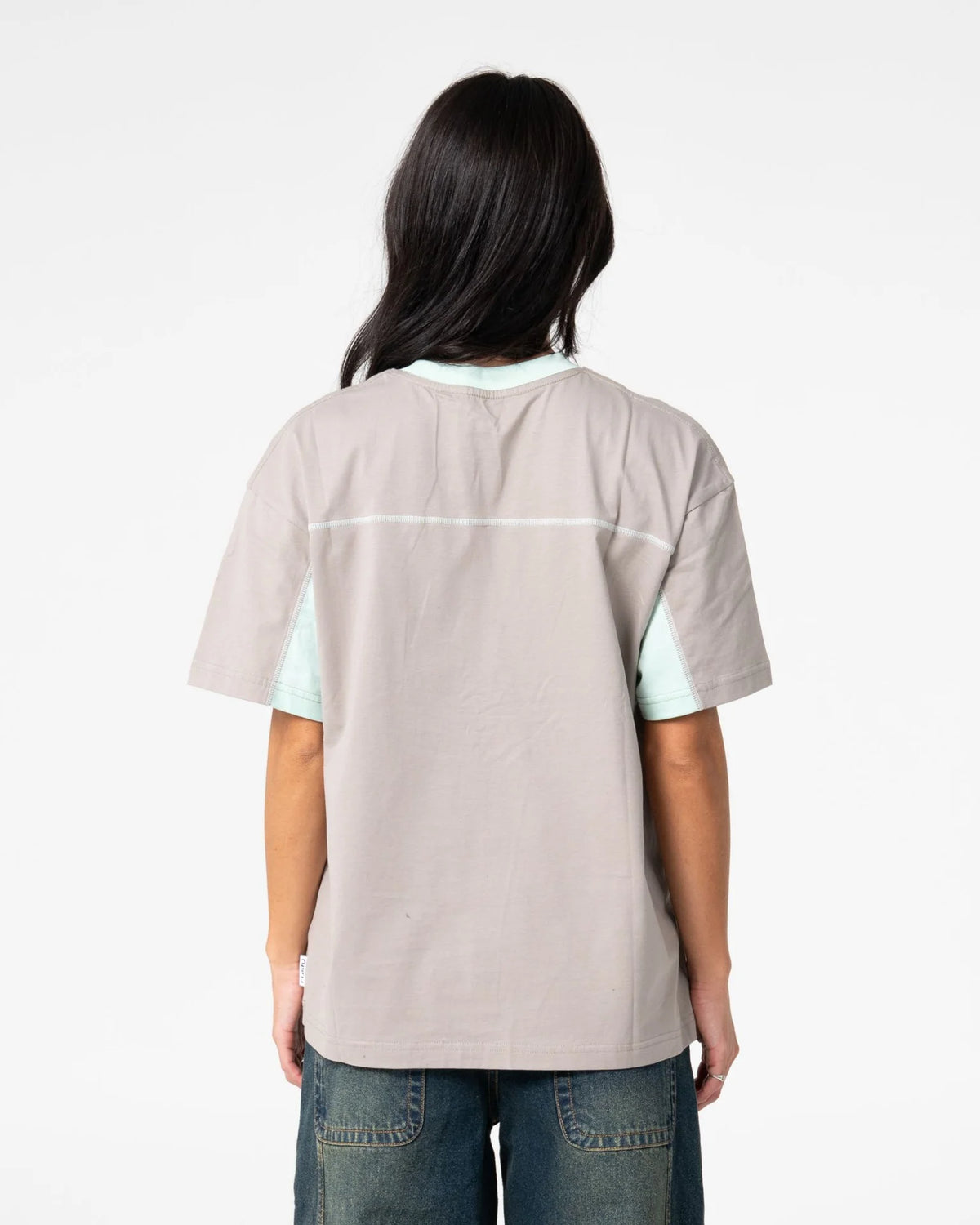 rusty grey mint oversized t-shirt