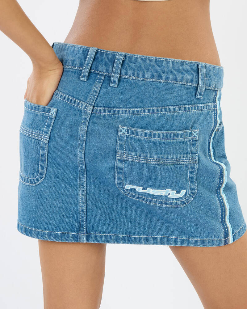 girls rusty denim skirt