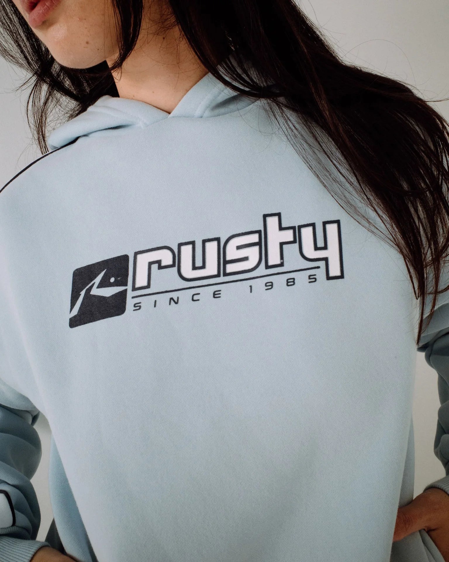 HAILSTONE OVERSIZED HOODED FLEECE