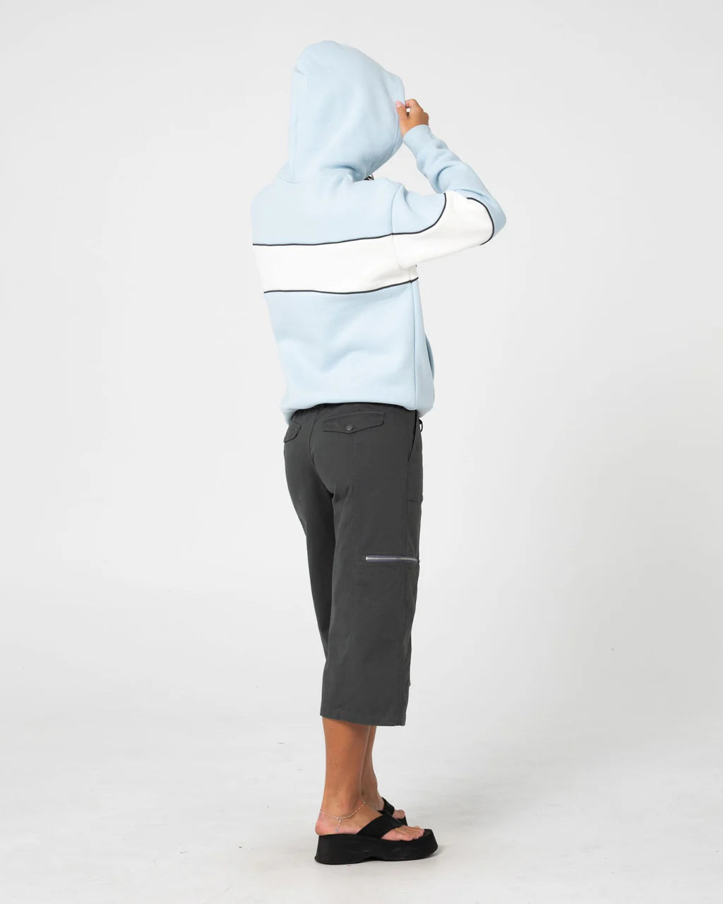 KINETIC OVERSIZED HOODED FLEECE
