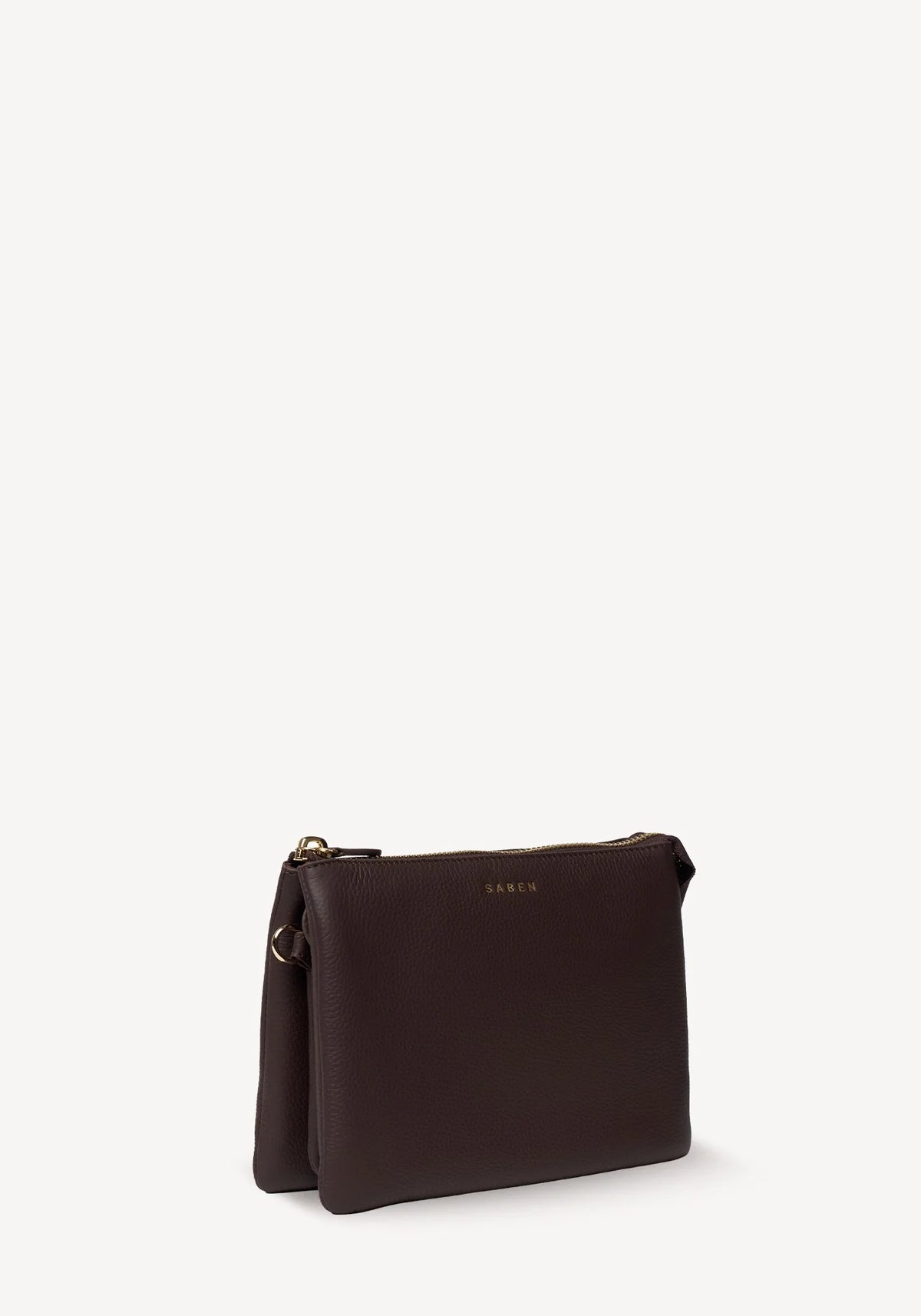 saben tilos big sis crossbody handbag chocolate cocoa