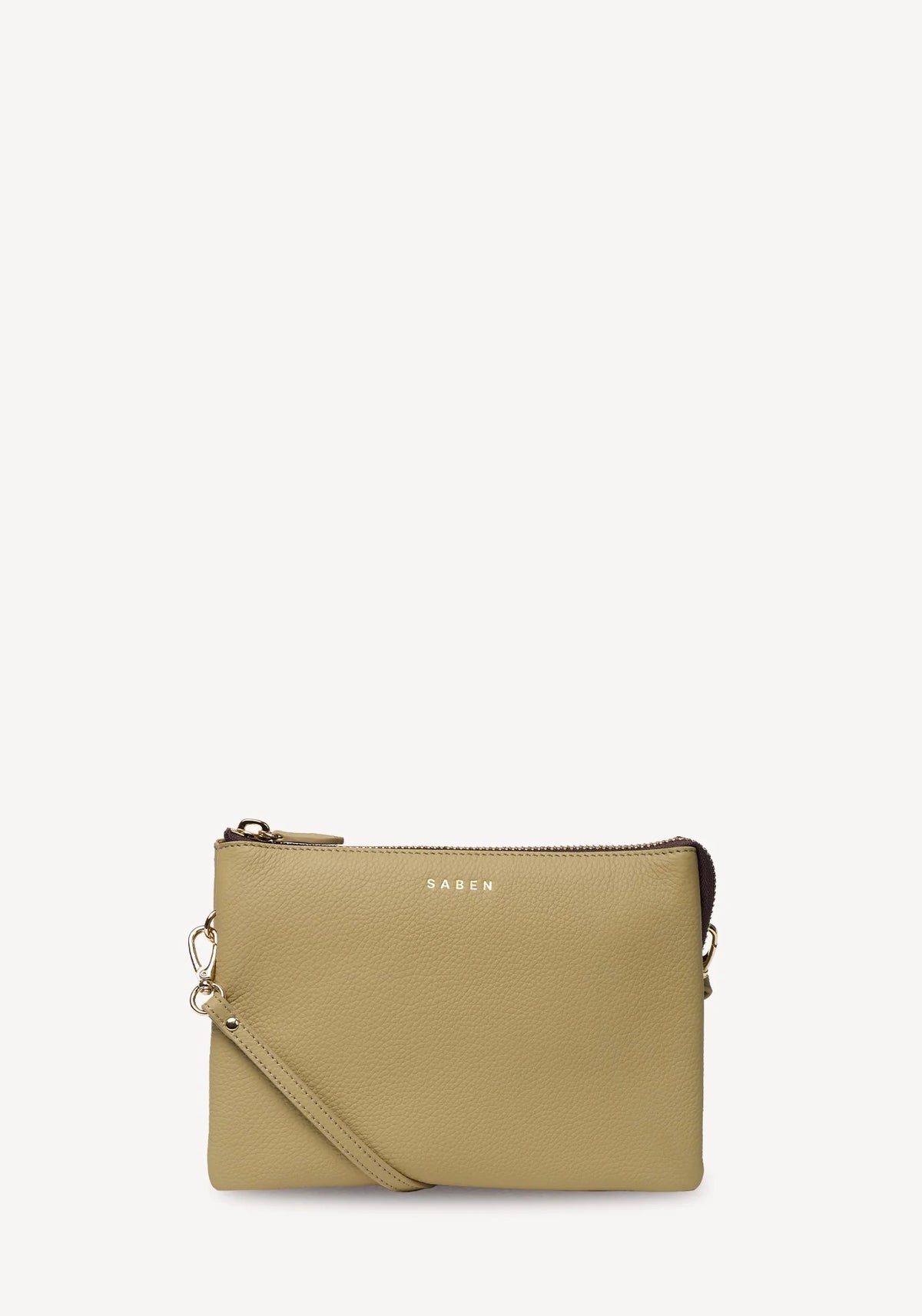 saben willow green crossbody clutch handbag
