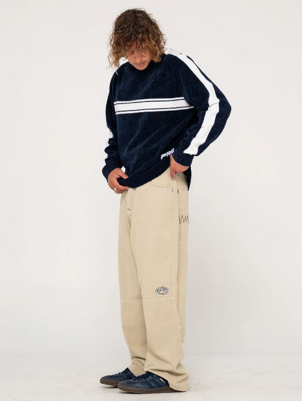 WHITE LINES CHENILLE