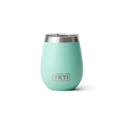 yeti, drinkware, wine tumbler, 10oz, seafoam