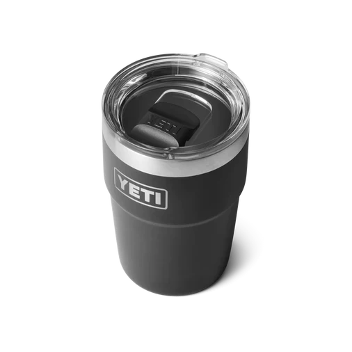 yeti, stackable, black, 16oz, mug