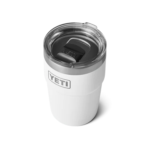 yeti. stackable cups, white, 16oz