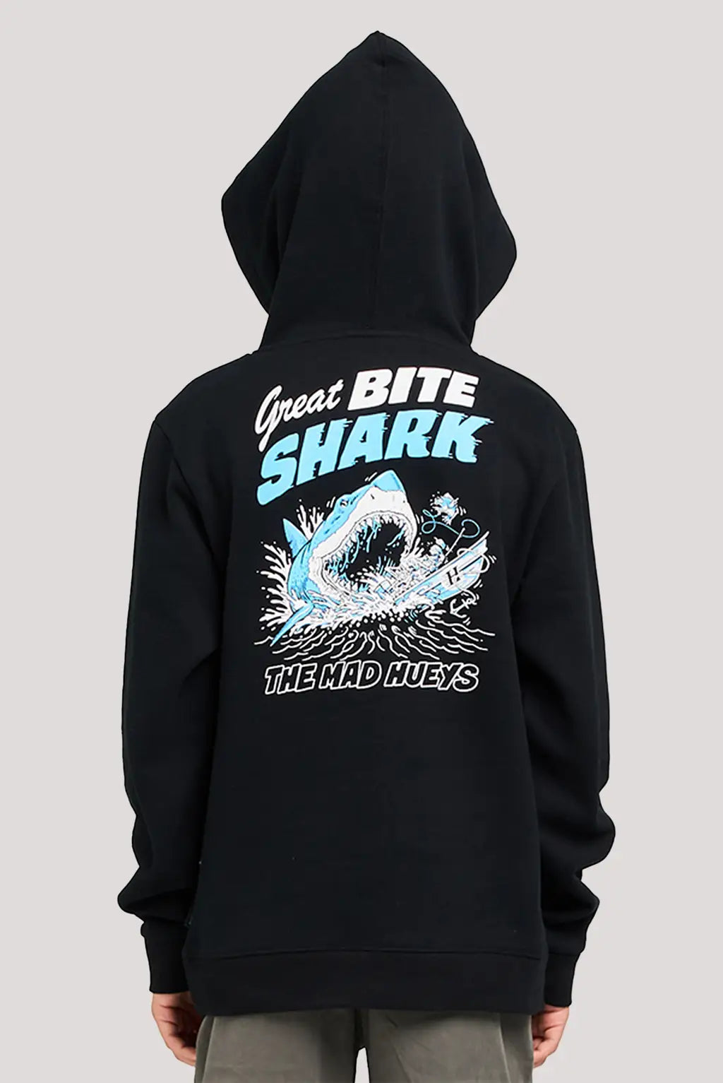 GREAT SHARK BITE HOODED PULLOVER